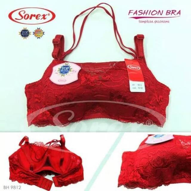 Salju_Fashion/ SOREX Bra BH Kemben Brukat Tali Leher art 9812
