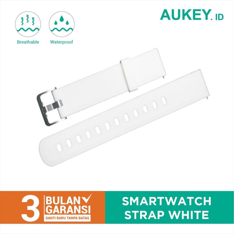 Aukey Smartwatch Strap White