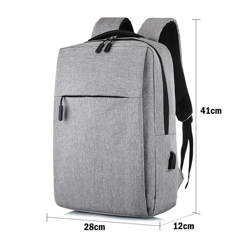 Tas Laptop Backpack Anti Maling with USB Charger Port