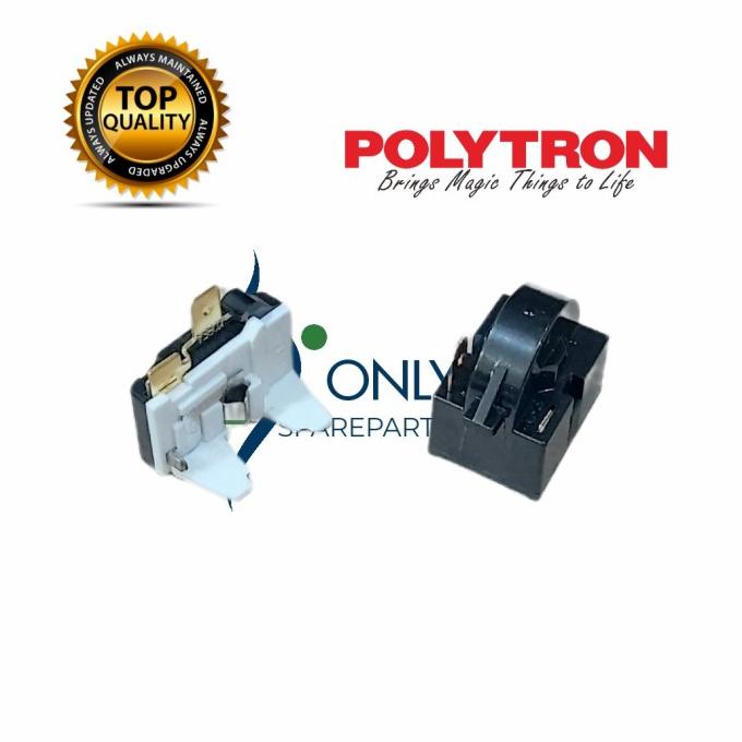 Relay Ptc Overload kulkas Polytron 1 pintu