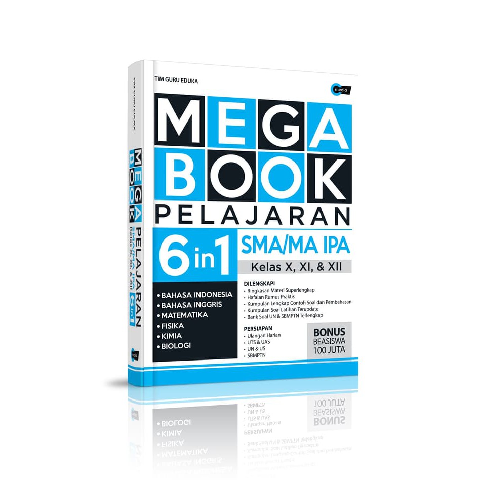 Mega Book 6 In 1 Pelajaran Sma Ma Ipa Kelas X Xi Xii C Media Buku Pelajaran Sma Original Shopee Indonesia