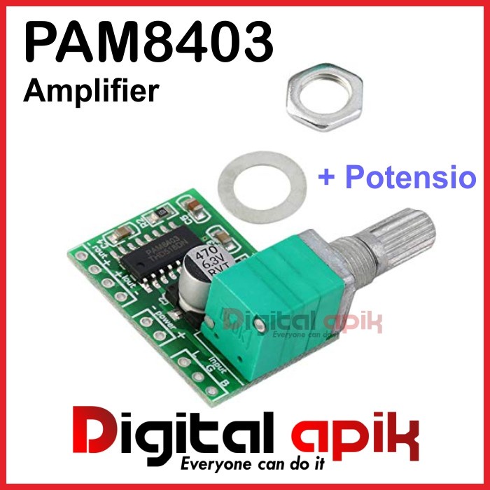 PAM 8403 Amplifier Stereo Module Potensio PAM8403 Potensiometer Volume