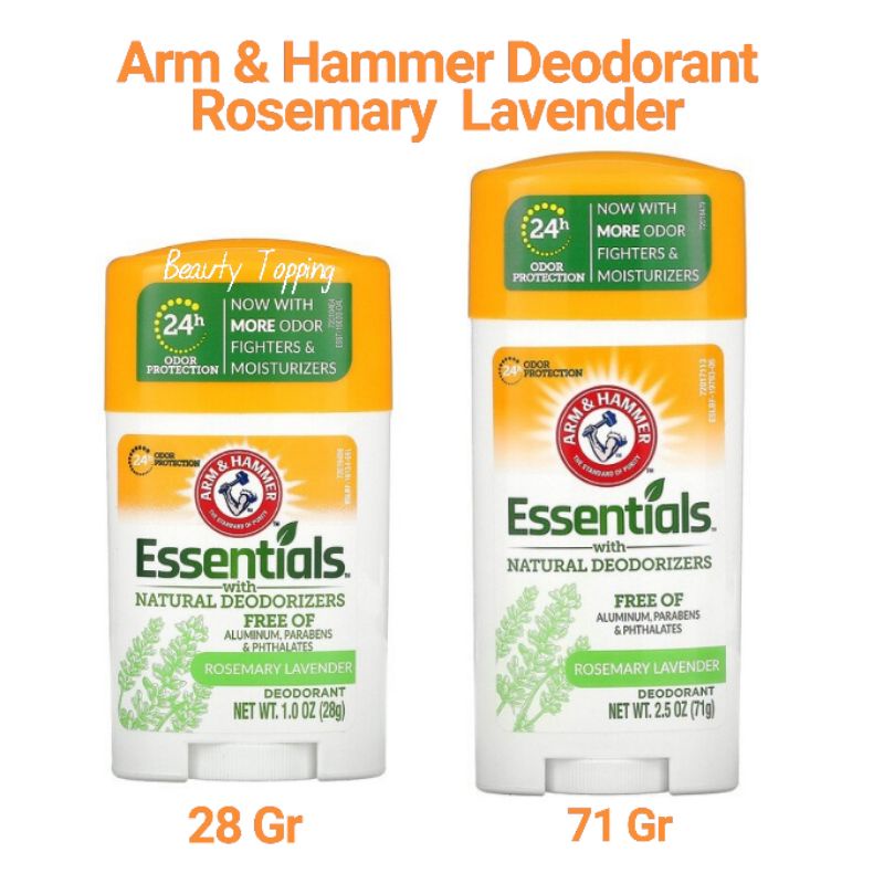 Arm &amp; Hammer Deodorant Fresh Rosemary Lavender 28 gr /  71 gr