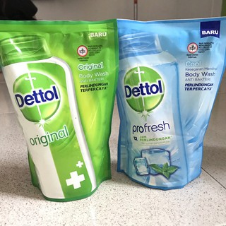Dettol Sabun Cair 410ML Body Wash Refill 410ML DETOL