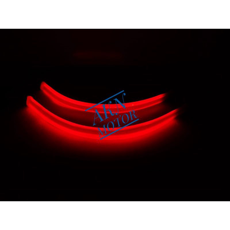 Alis lampu slim 30 cm 2 mode sien running 1set led