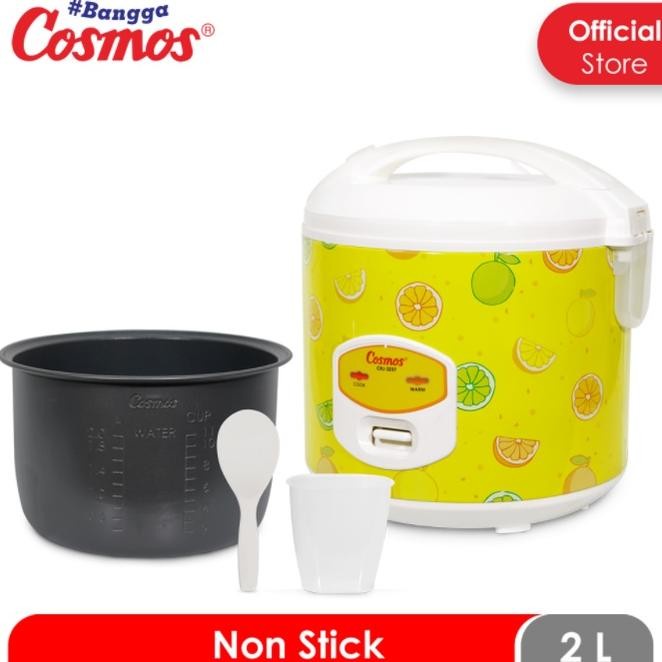 Magic Com Cosmos 2 Liter CRJ 3237 CRJ3237 Rice Cooker Penanak Nasi 2L Anti Lengket