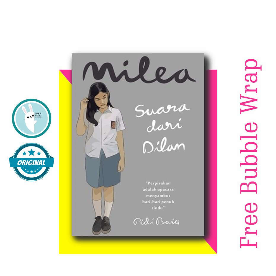Fiction Book Milea Suara Dari Dilan Mizan Shopee Indonesia