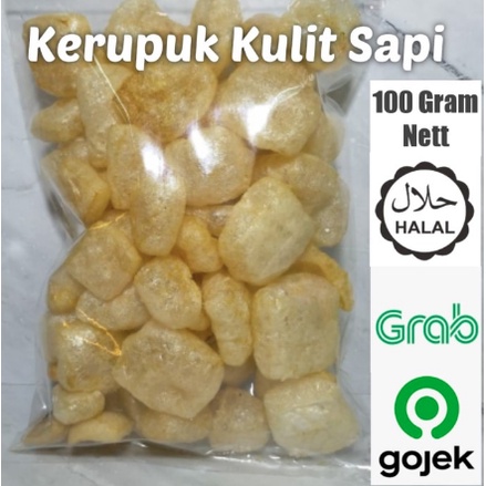 

Kerupuk Kulit Sapi Asli Kiloan Gurih 100 Gram Dorokdok