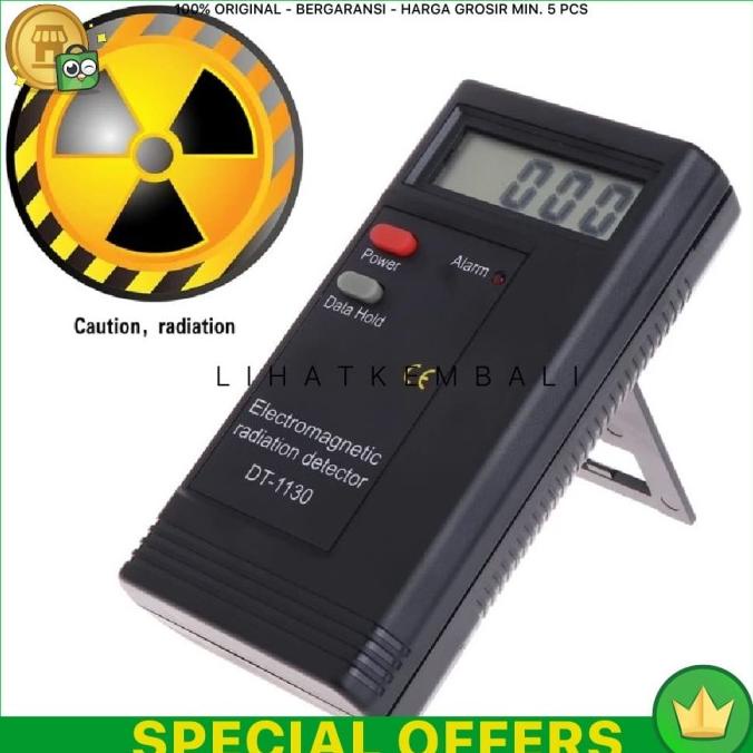 Electromagnetic Radiation Detector Digital EMF Meter Dosimeter Radiasi