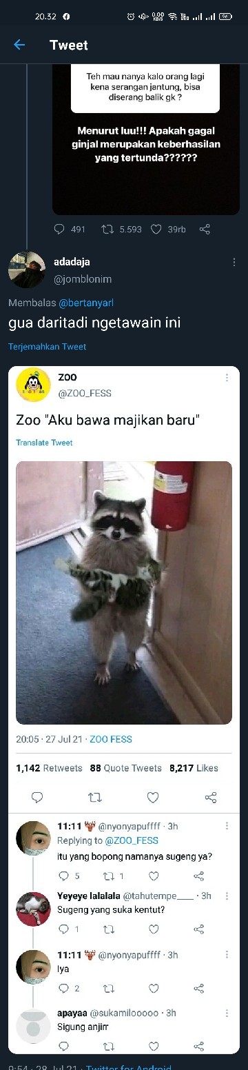 Mug Custom Lucu Karikatur Avatar