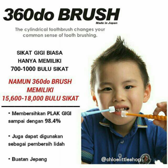 360do Brush / 360 do brush / Sikat Gigi Anak / Bayi Toothbrush