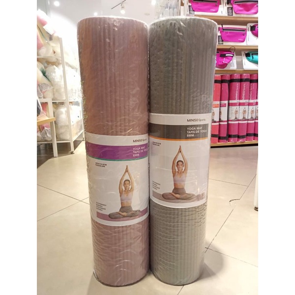 miniso matras yoga / yoga matt miniso 8mm