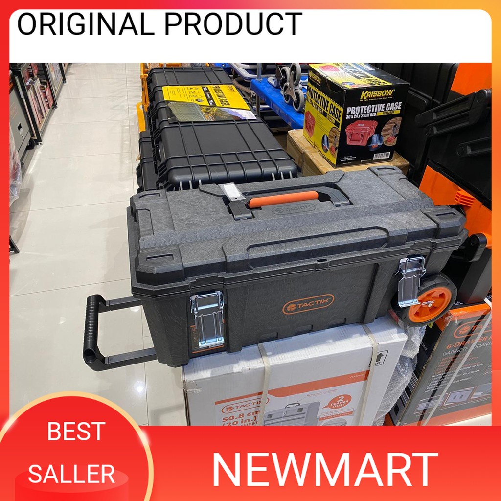 Tactix Tool Box / Tactix Kotak Perkakas Dengan Roda 71cm