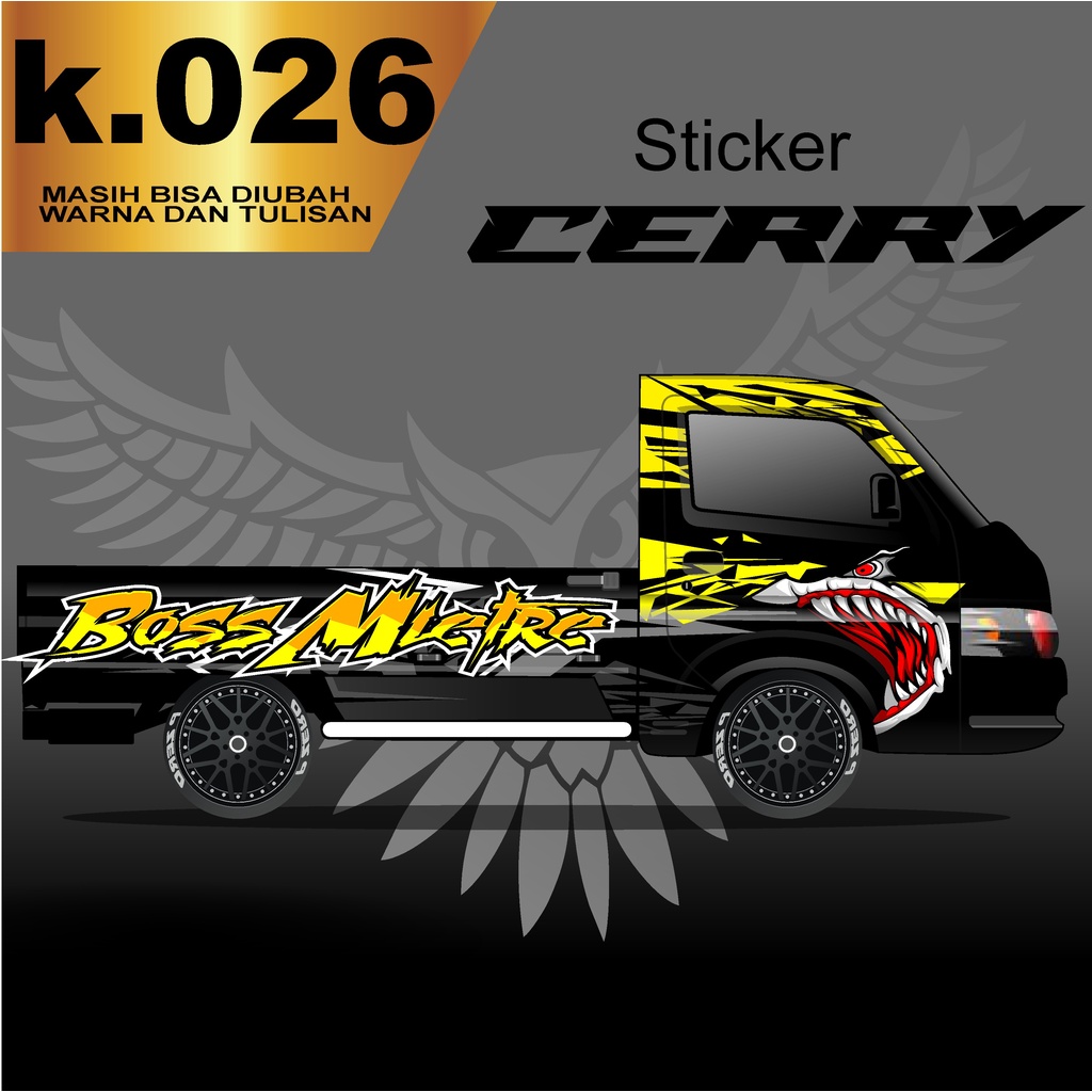 Decal Sticker New Carry Pick Up-Stiker Carry New k.026