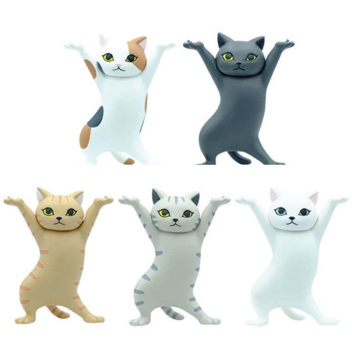 Set Action Figure Kucing Cat Coffin Dance Angkat Peti Mati Isi 5 Cat 1 Peti Mati