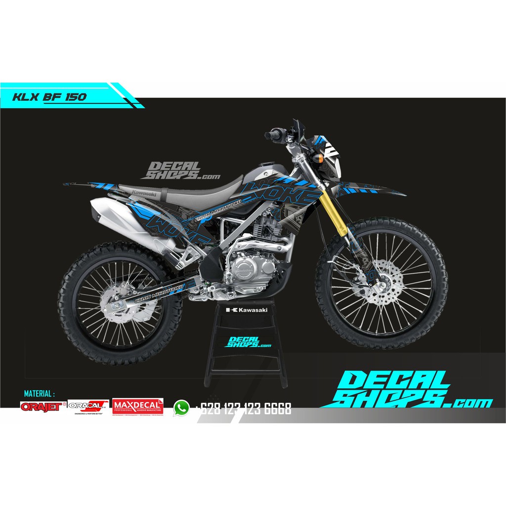 DECAL KLX BF MURAH DECAL KLX BF MURAH KEREN 3 Hologram