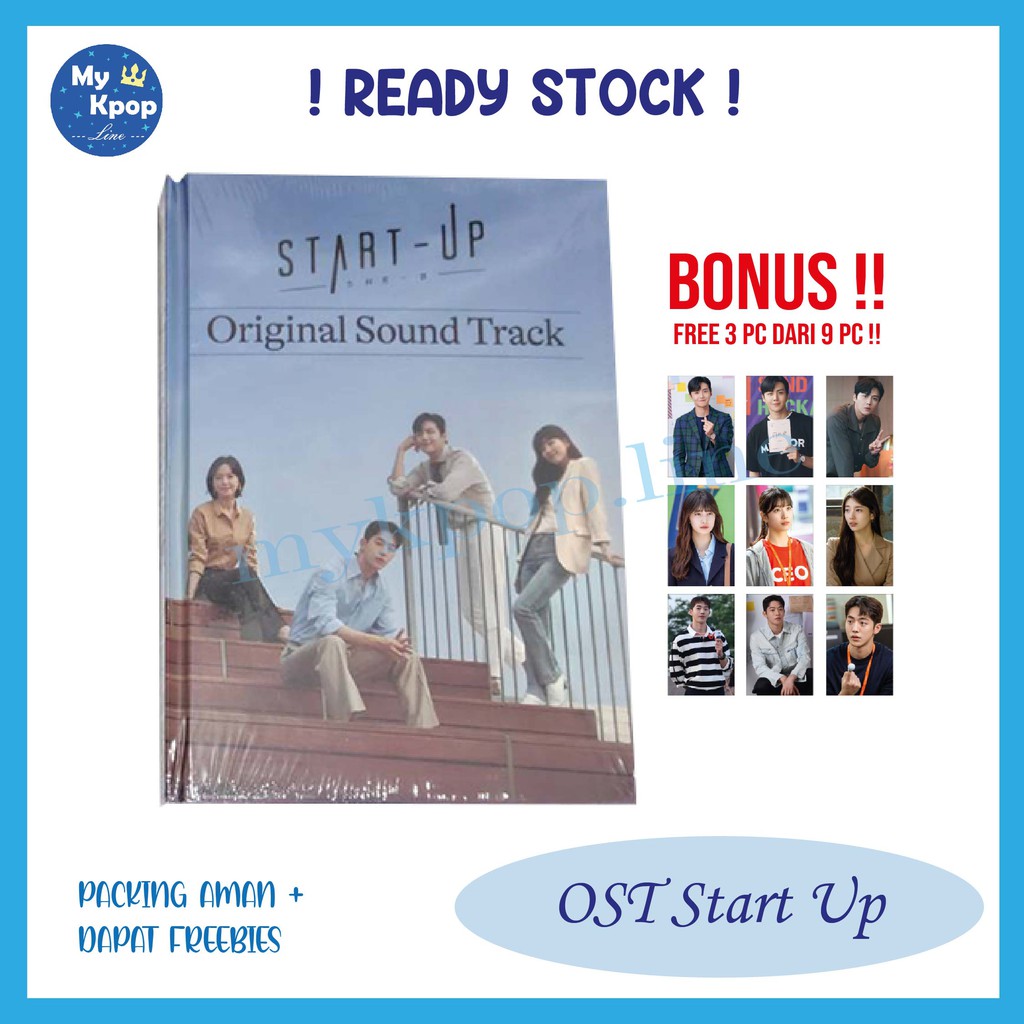 Ready LAST STOCK Album OST START UP Sealed Drakor Drama Korea Han Jipyeong Kim Seonho Nam Joo Hyuk S