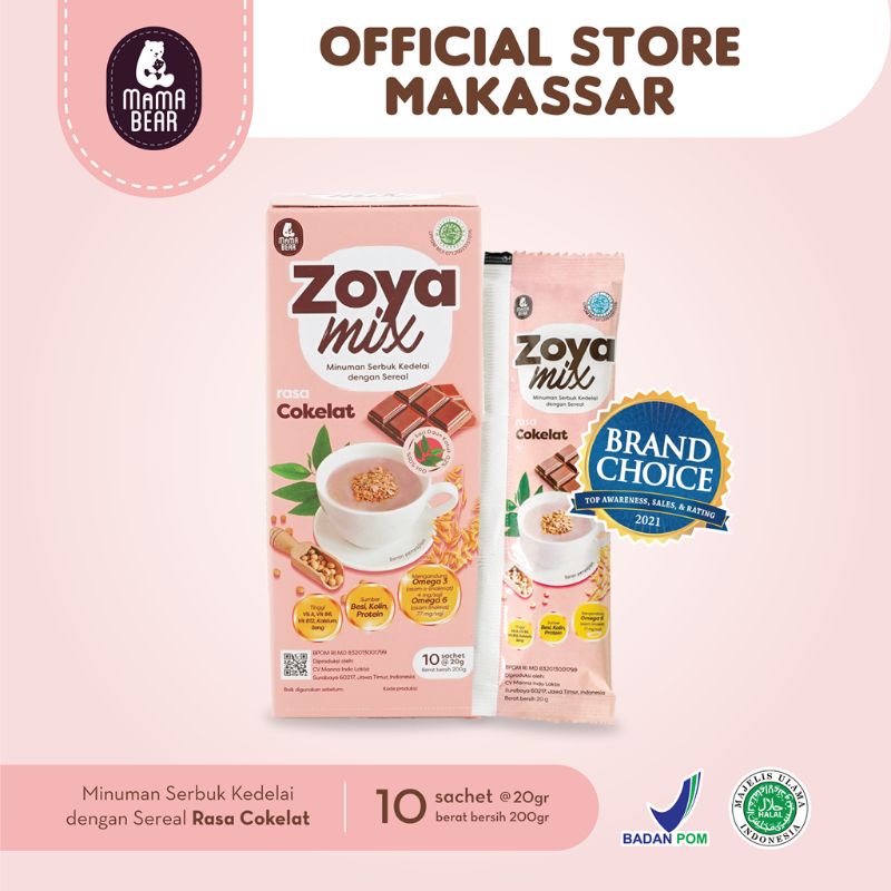 Mama Bear Soya Mix Zoya mix cereal nutrisi ibu menyusui