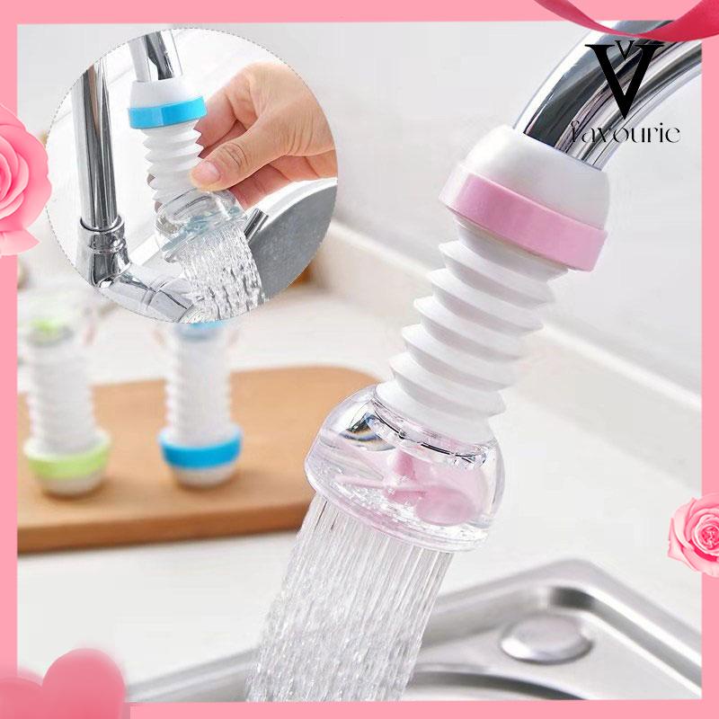 [COD]Faucet Splash-proof Head Diperpanjang Ekstensi Nozzle Filter Dapur Aerator Yang Dapat Diputar-FA