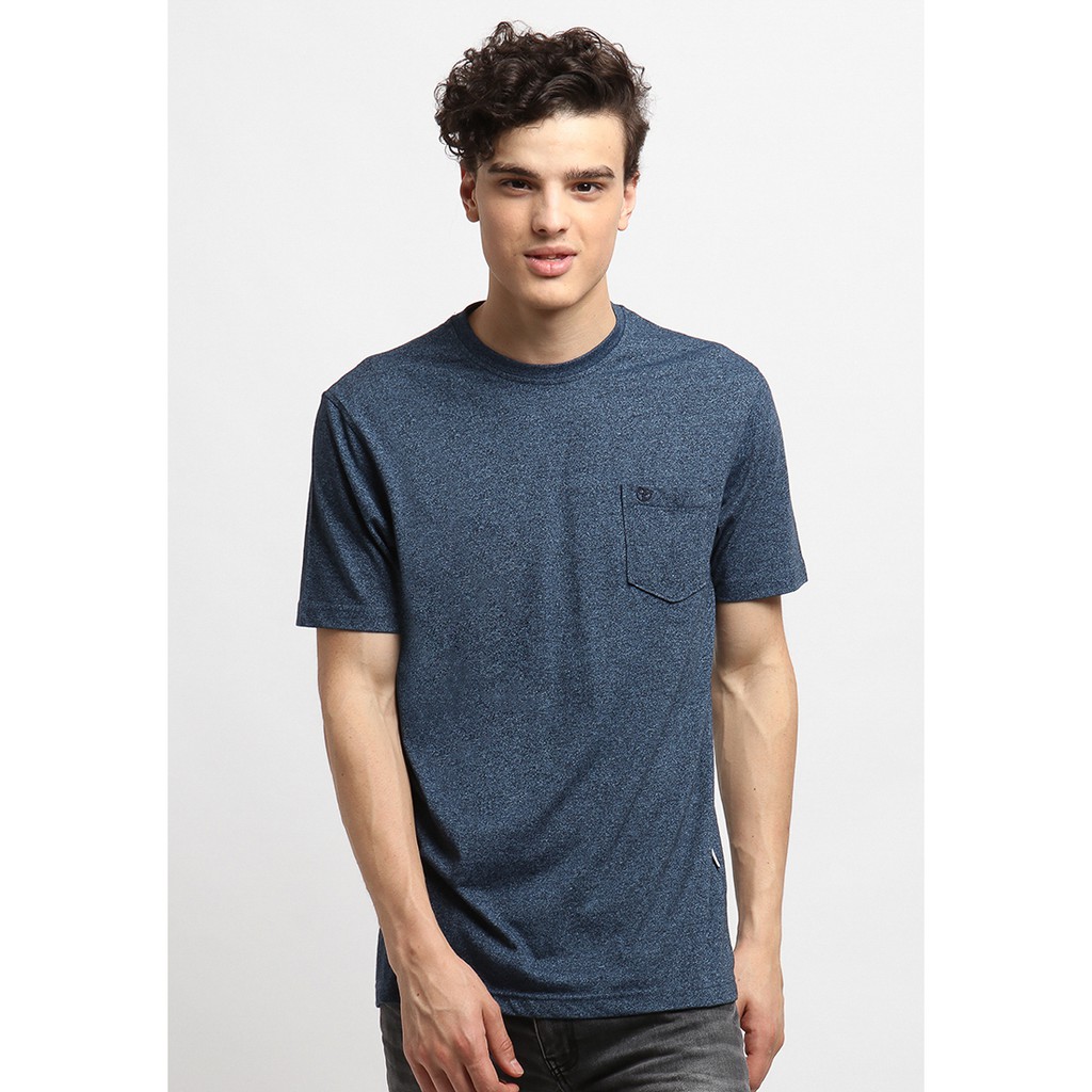 Osella Baju Pria Tshirt Navy 2071900142