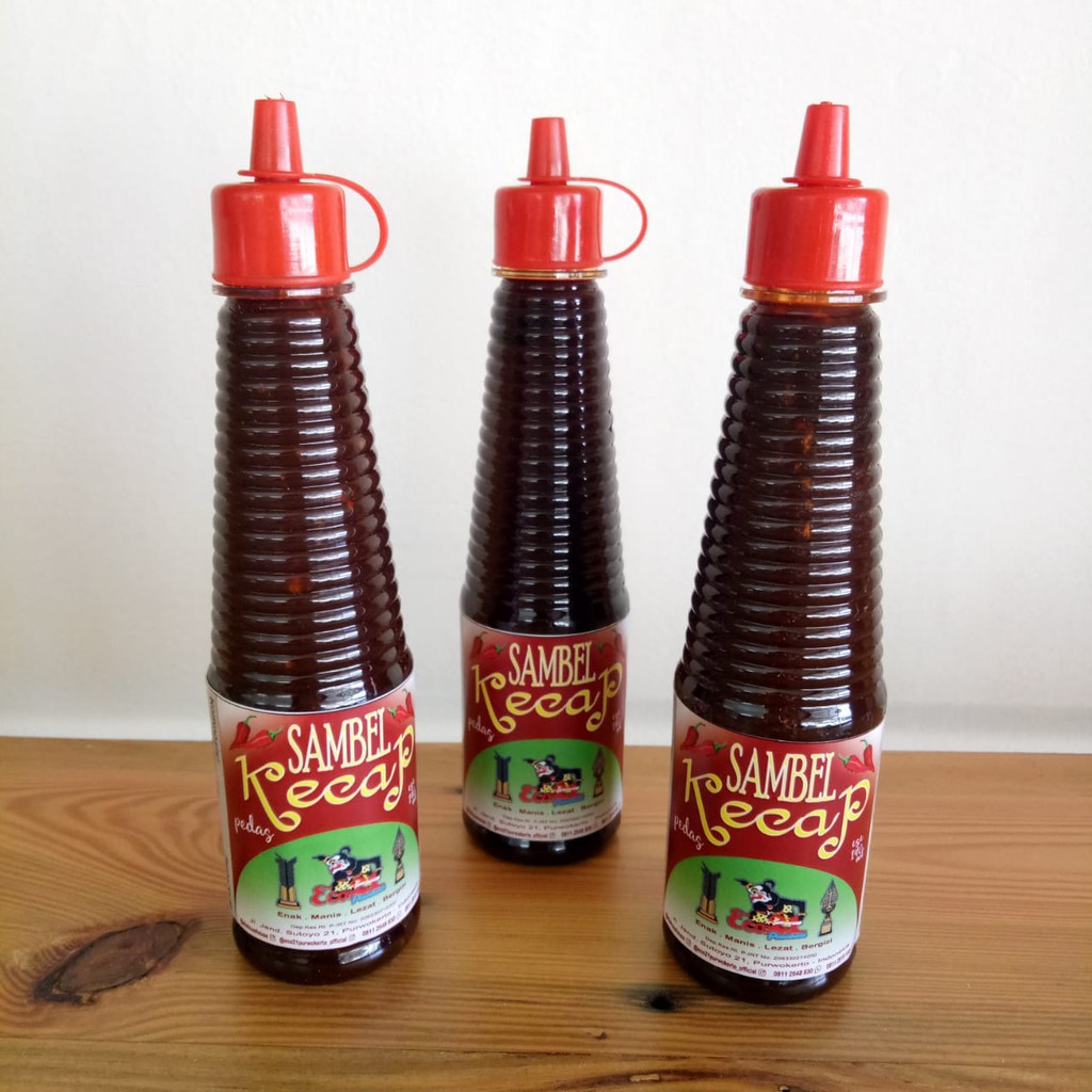 

Sambal Kecap Mendoan Pedas Eco 21 Purwokerto 140 ml