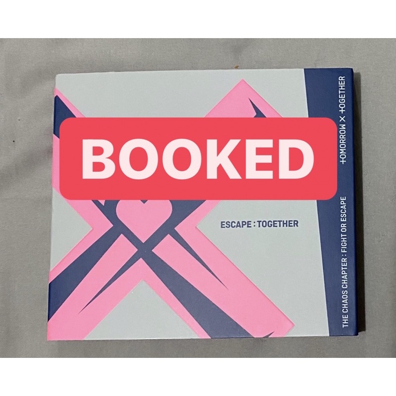 TXT Escape Together Album (Jewel Case)