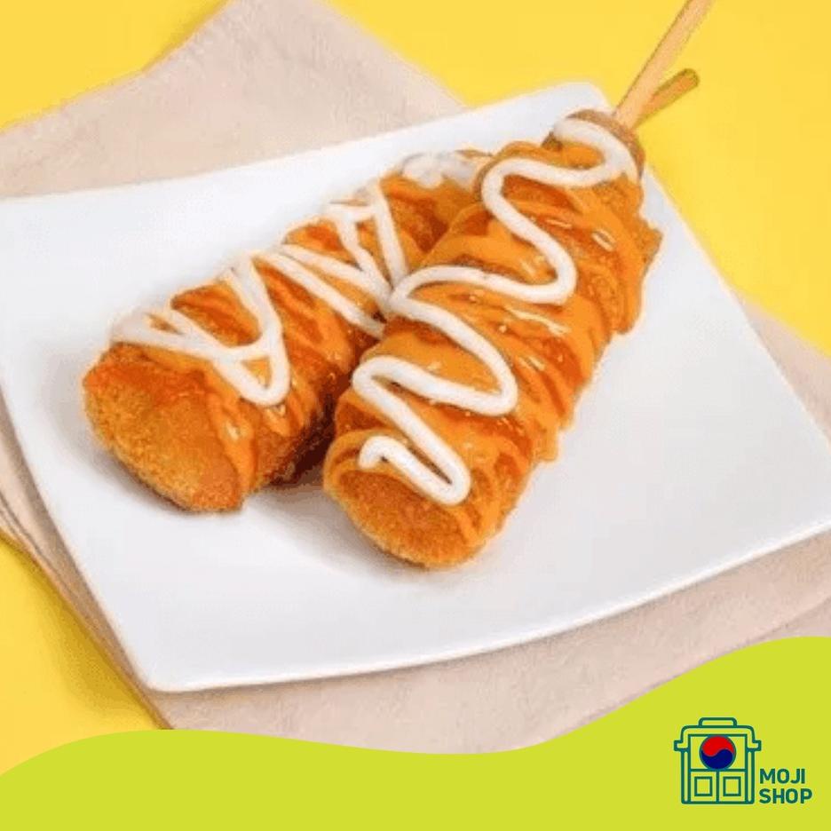 

TrxPp6P0--Corndough Snack Sosis dan Mozarella Khas Korea Eonnie 300r Halal MUI Oden Corndog