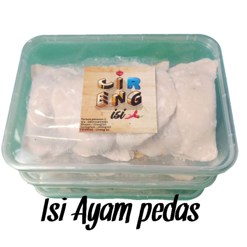 

Cireng isi Ayam pedas