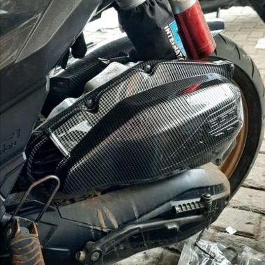 Cover Tutup Filter Carbon Vario 125 Led 2012 - 2019 Esp Vario 150 2015 _ 2017 variasi motor vario
