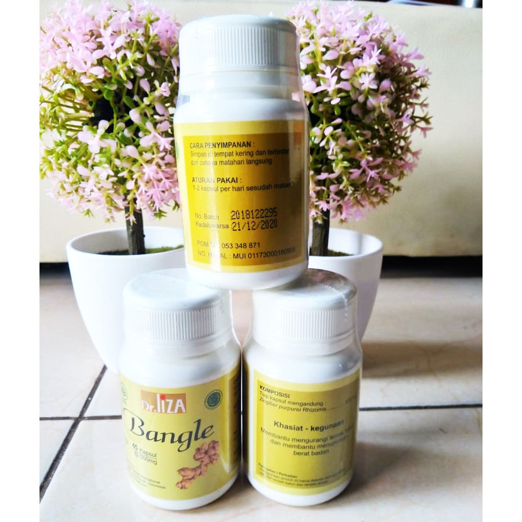 Bangle Liza Herbal Pelangsing Penurun Berat Badan 3 botol