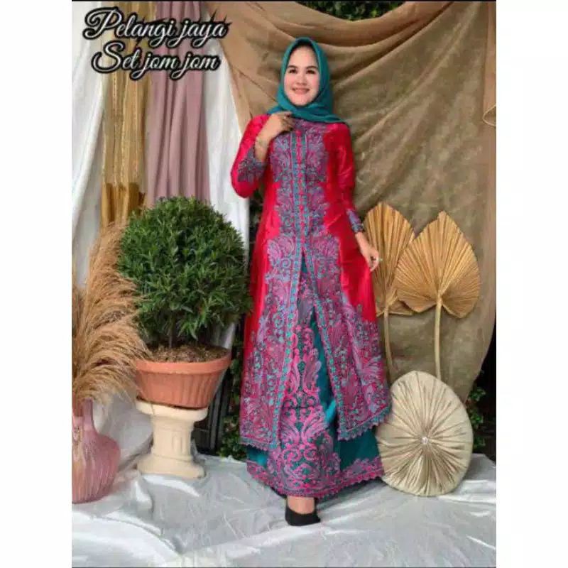 KEBAYA ORIGINAL // SET KEBAYA JOM JOM // KEBAYA PELANGI JAYA