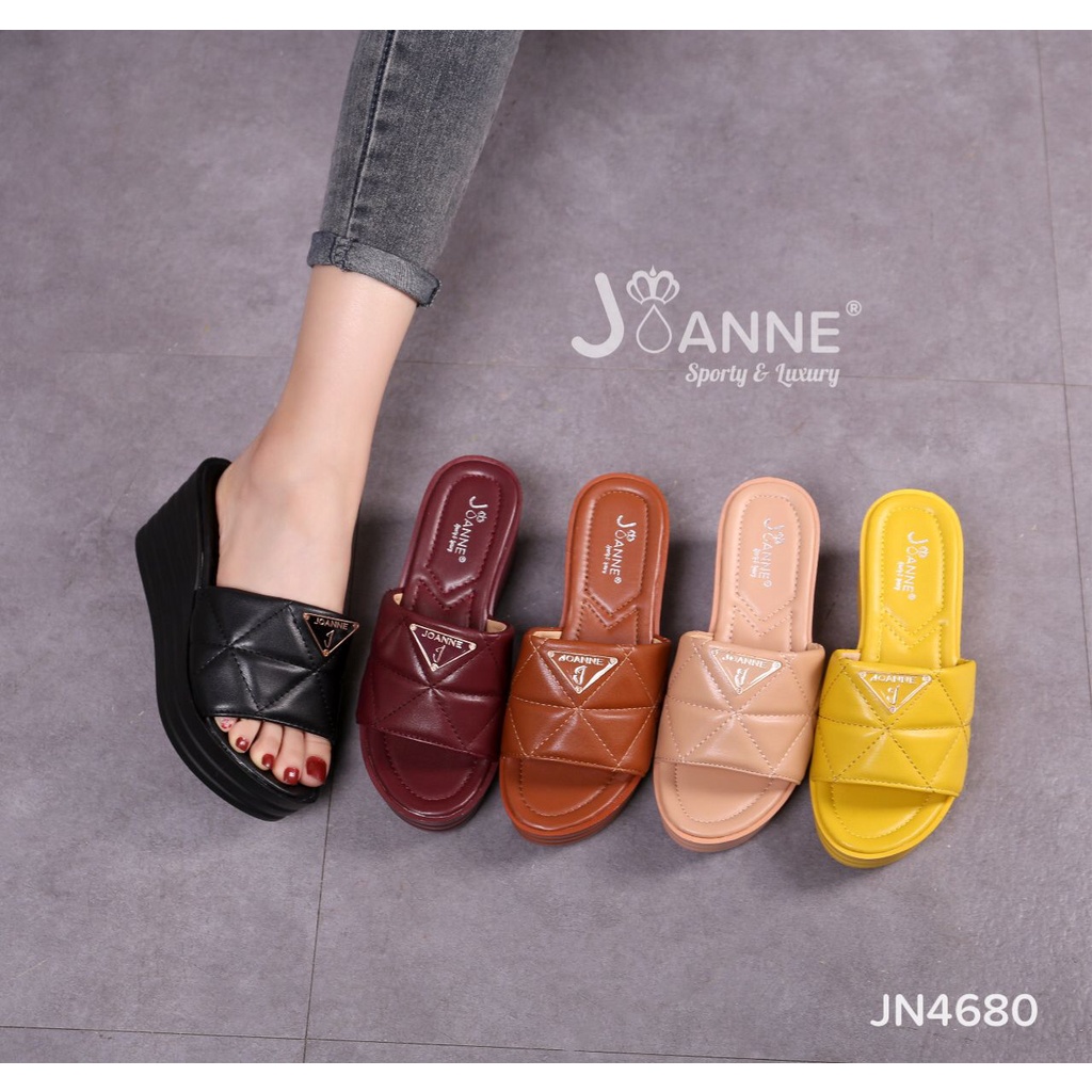 JOANNE Wedges Sandals #JN4680 ORIGINAL