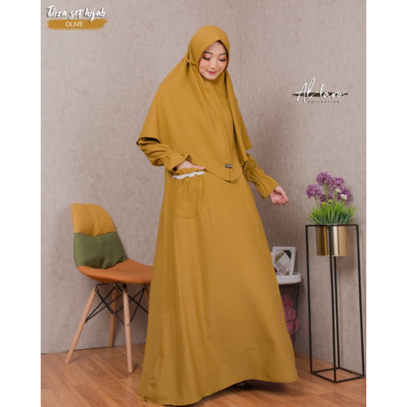 GAMIS ELIZA SET HIJAB ALFARO