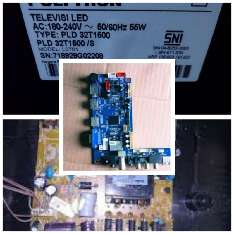 SPAREPART TV LED POLYTRON MB PSU 32T1500