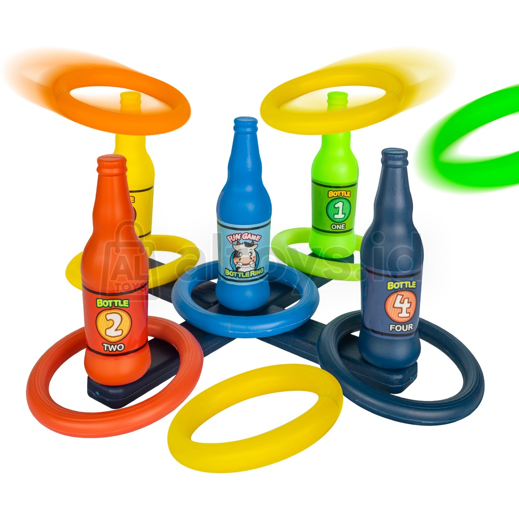 Mainan Ring A Bottle Game Mainan Melempar Ring Kedalam botol Mainan Baru YG19