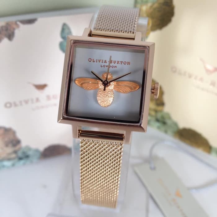 Olivia Burton bee rosegold 22mm original