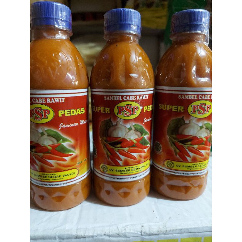 

Sambal Cabe Rawit PSP Super Pedas Singkawang 330ml