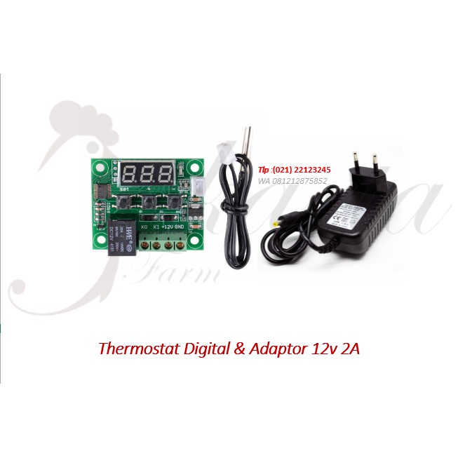 Thermostat Digital 12V Jakarta Thermostat