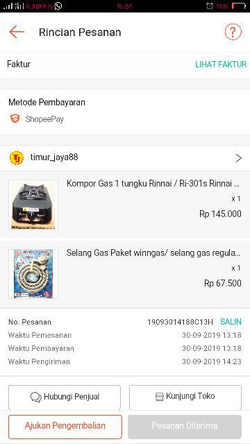 Kompor Gas 1 Tungku Rinnai / Ri-301s Rinnai Kompor Gas