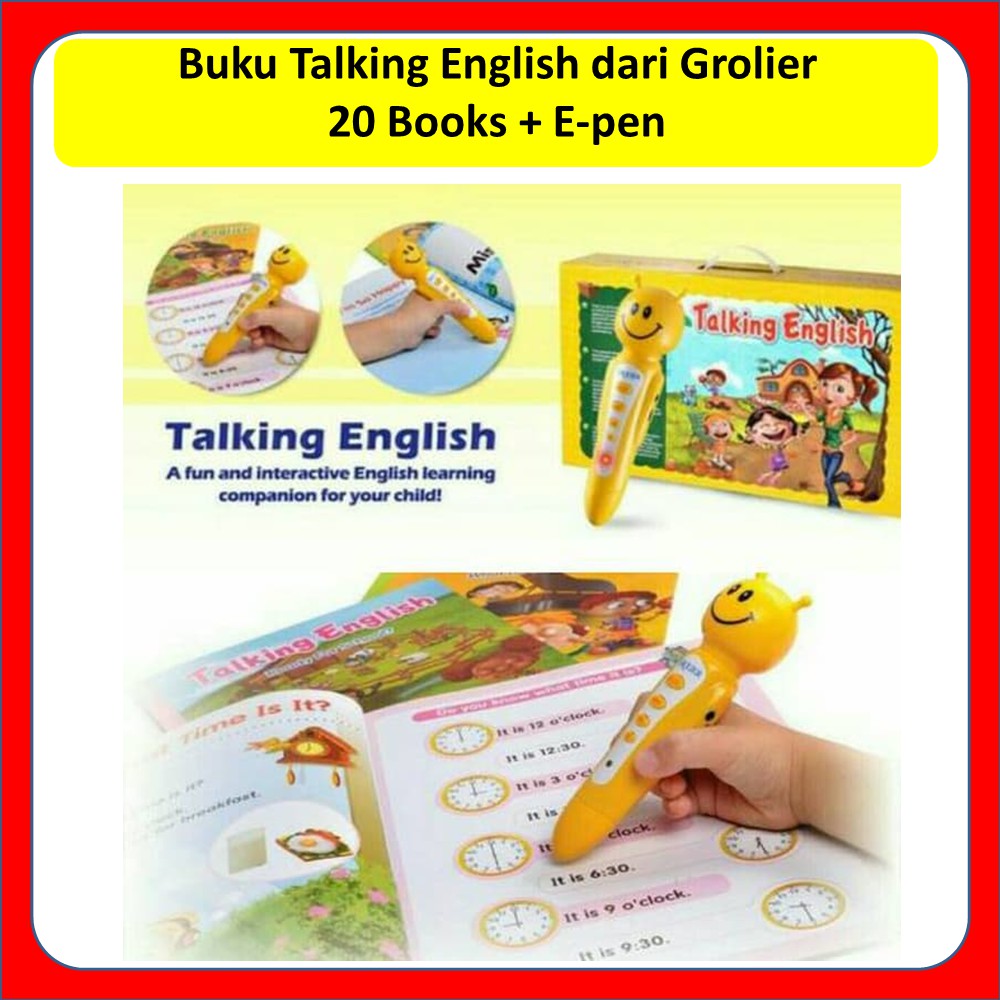 PROMO Buku Talking English dari Grolier EKSKLUSIF