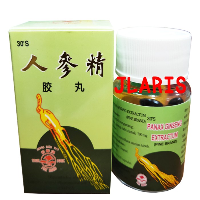 

Panax Ginseng Extractum Ginseng Kapsul - Obat stamina & Daya Tahan Tubuh