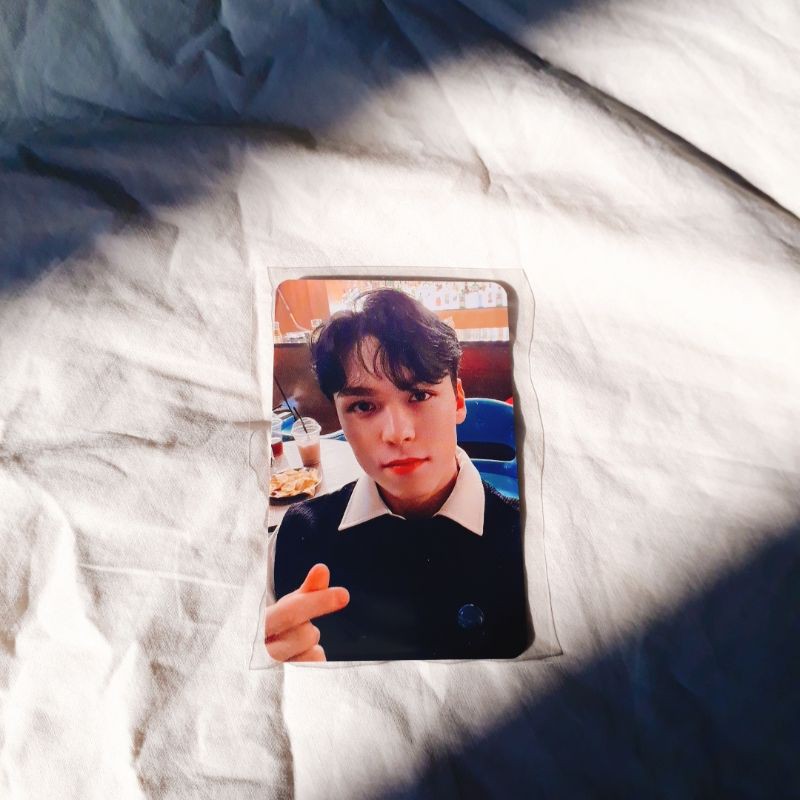 Vernon Semicolon Photocard ㅡ Interpark Fansign Benefit