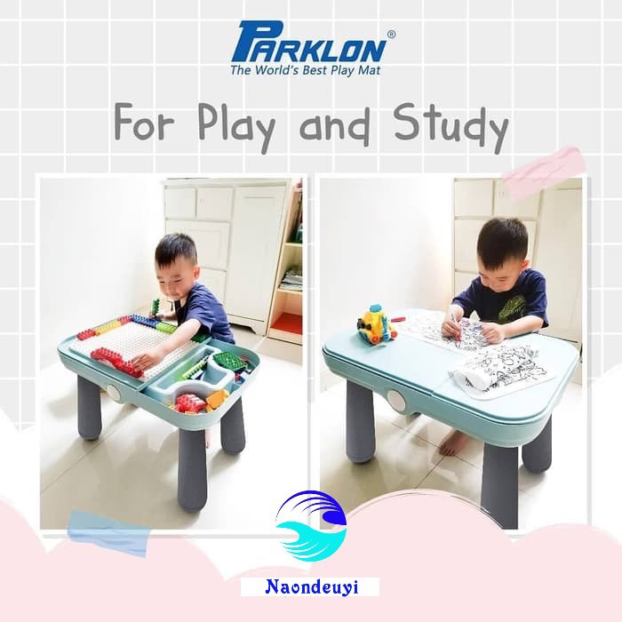 Meja Belajar Anak dan Bermain Duplo Parklon Lego and Study Table Board