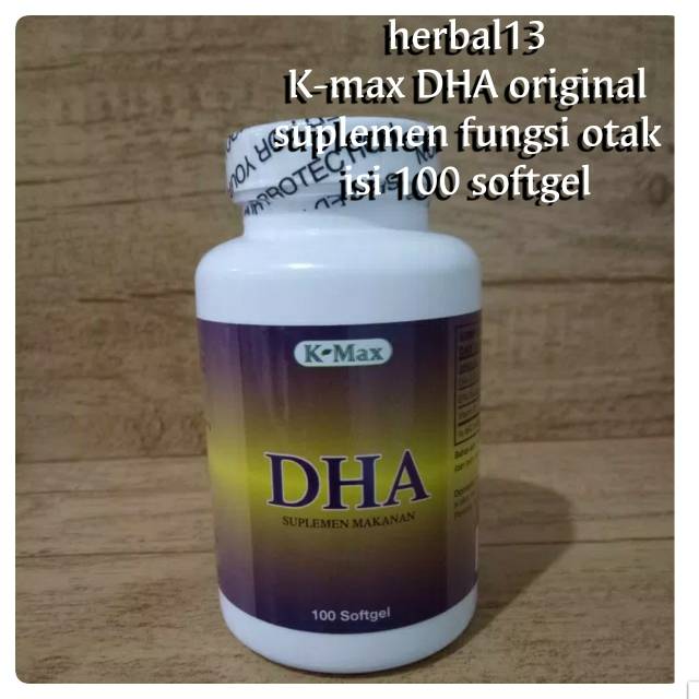 K max DHA/DHA suplemen vitamin otak/Vitamin DHA original/DHA vitamin kecerdasan otak