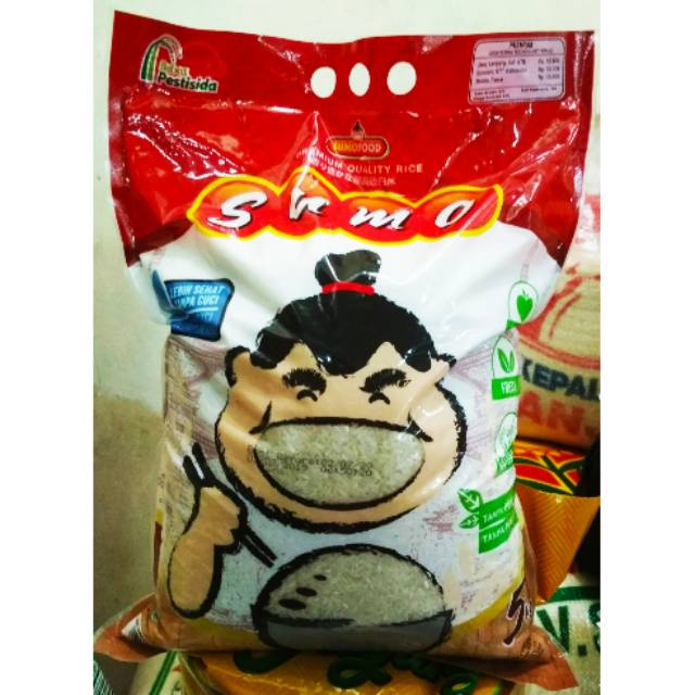 

Beras Sumo merah 5 kg