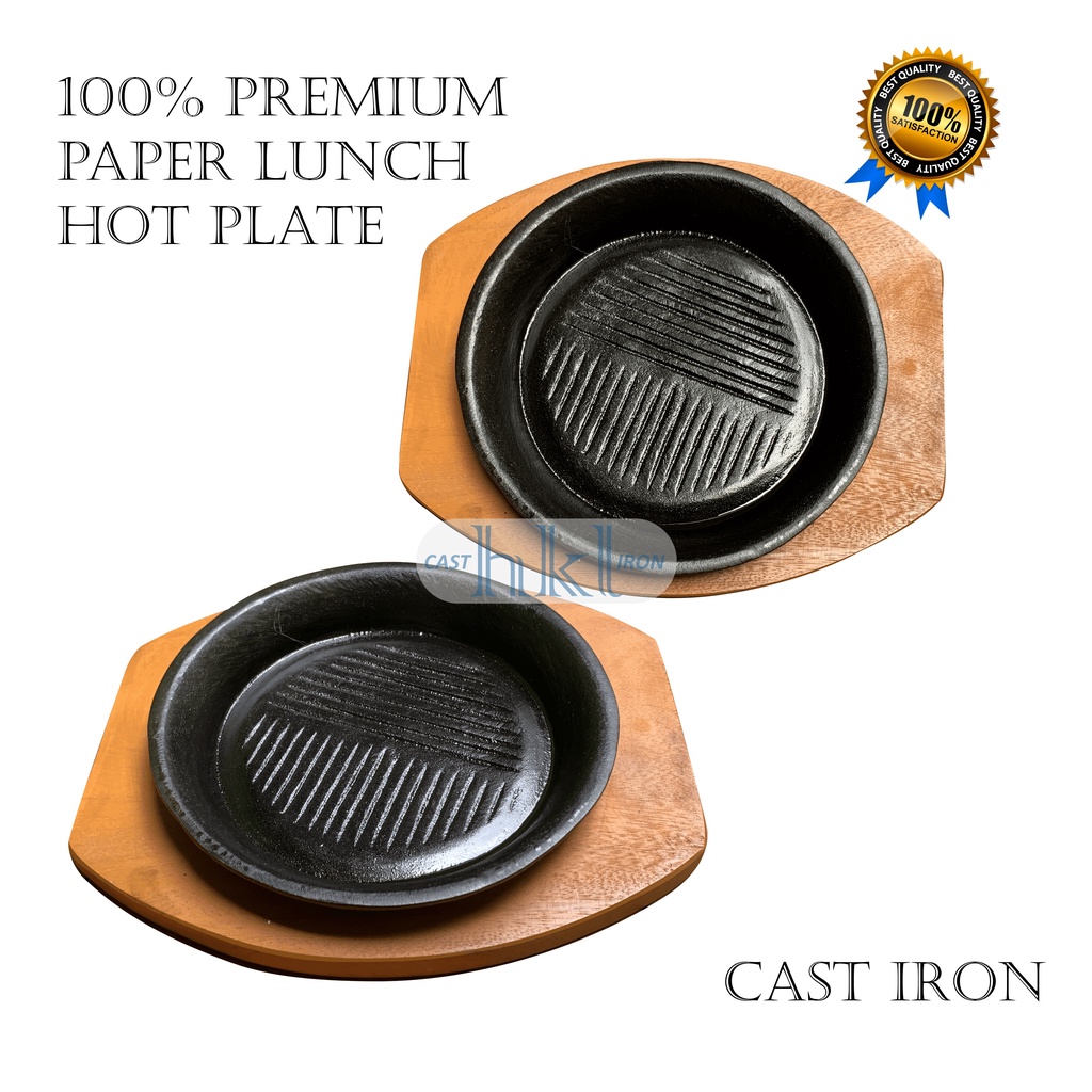Pepper Lunch Hot Plate Premium - Cast Iron