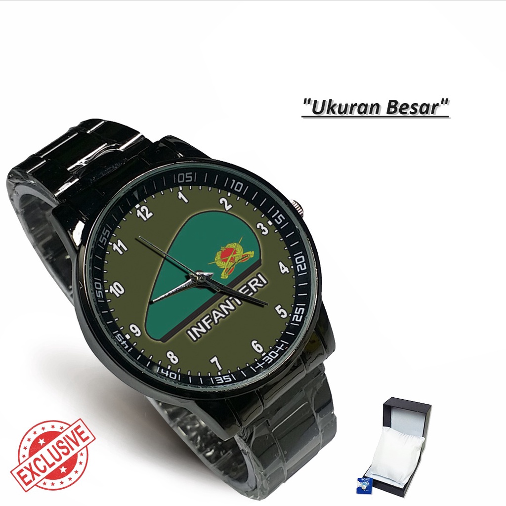 Jam Tangan Rantai Couple INFANTERI 01 (Nice)