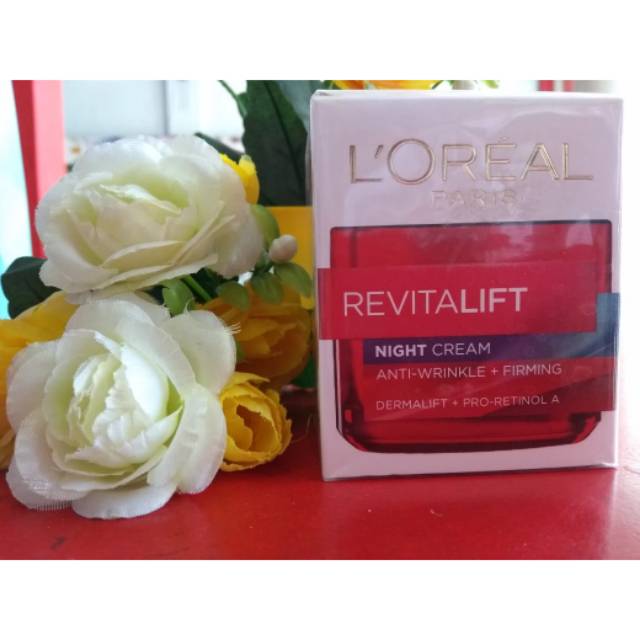 Loreal revitalift night cream / krim malam
