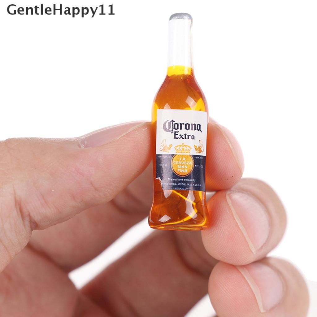 Gentlehappy 10pcs1per12rumah Boneka Miniatur Botol Resin Simulasi Model Botol Anggur