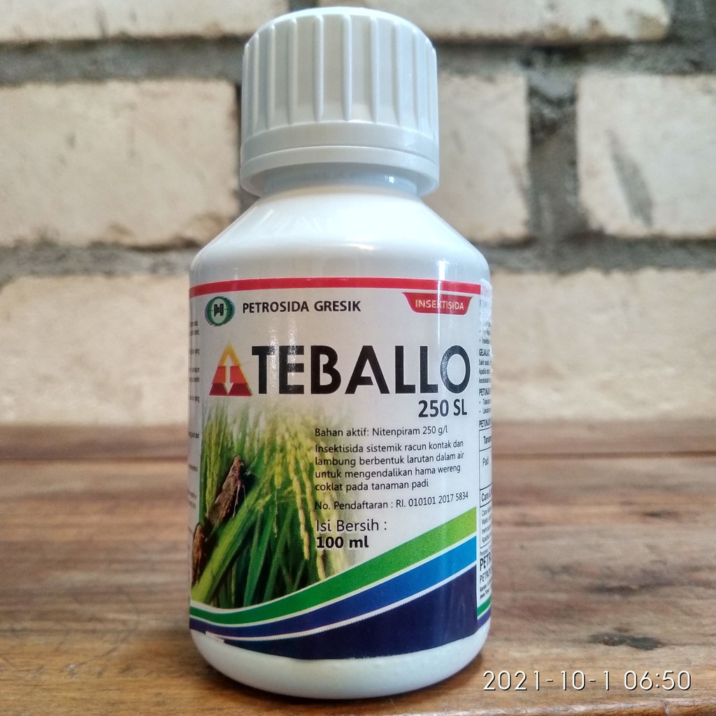 insektisida Teballo 250SL bahan aktif:Nitenpiram 250g/l 100ml